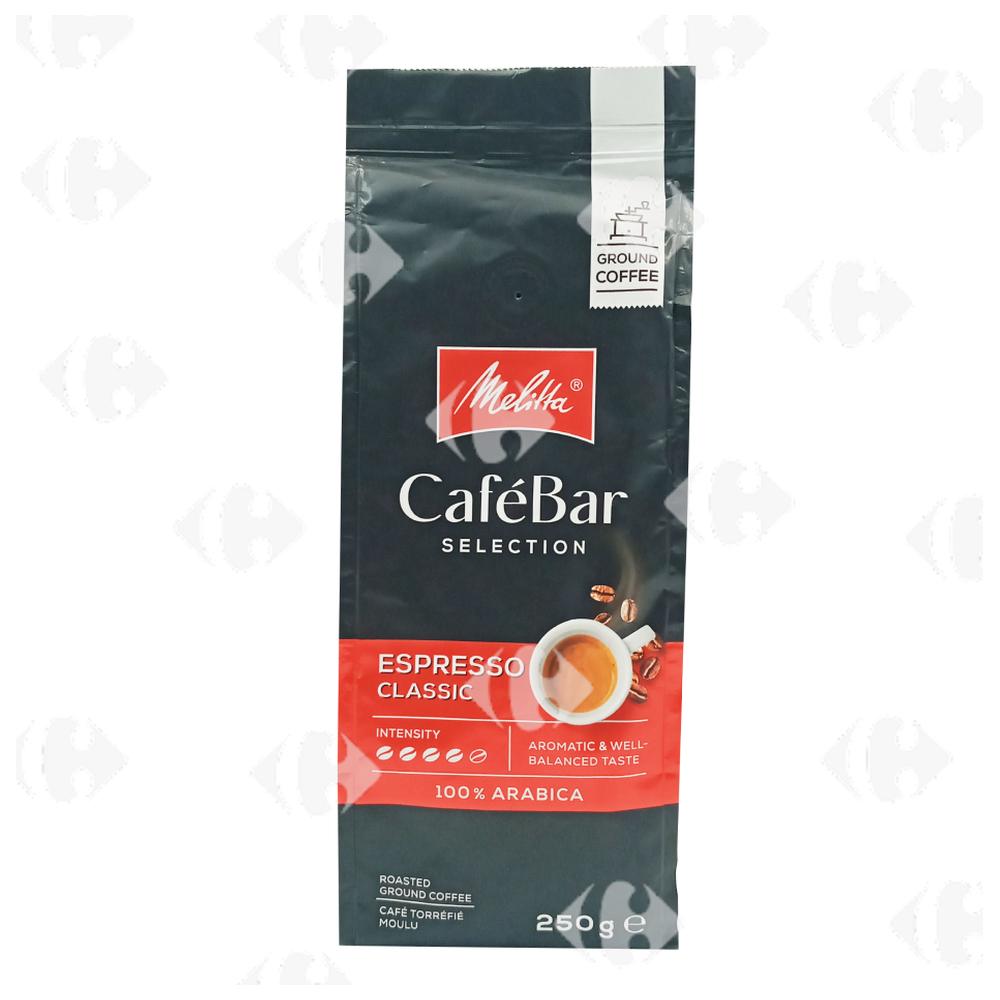 Café Moulu Espresso Classic Melitta 250g.