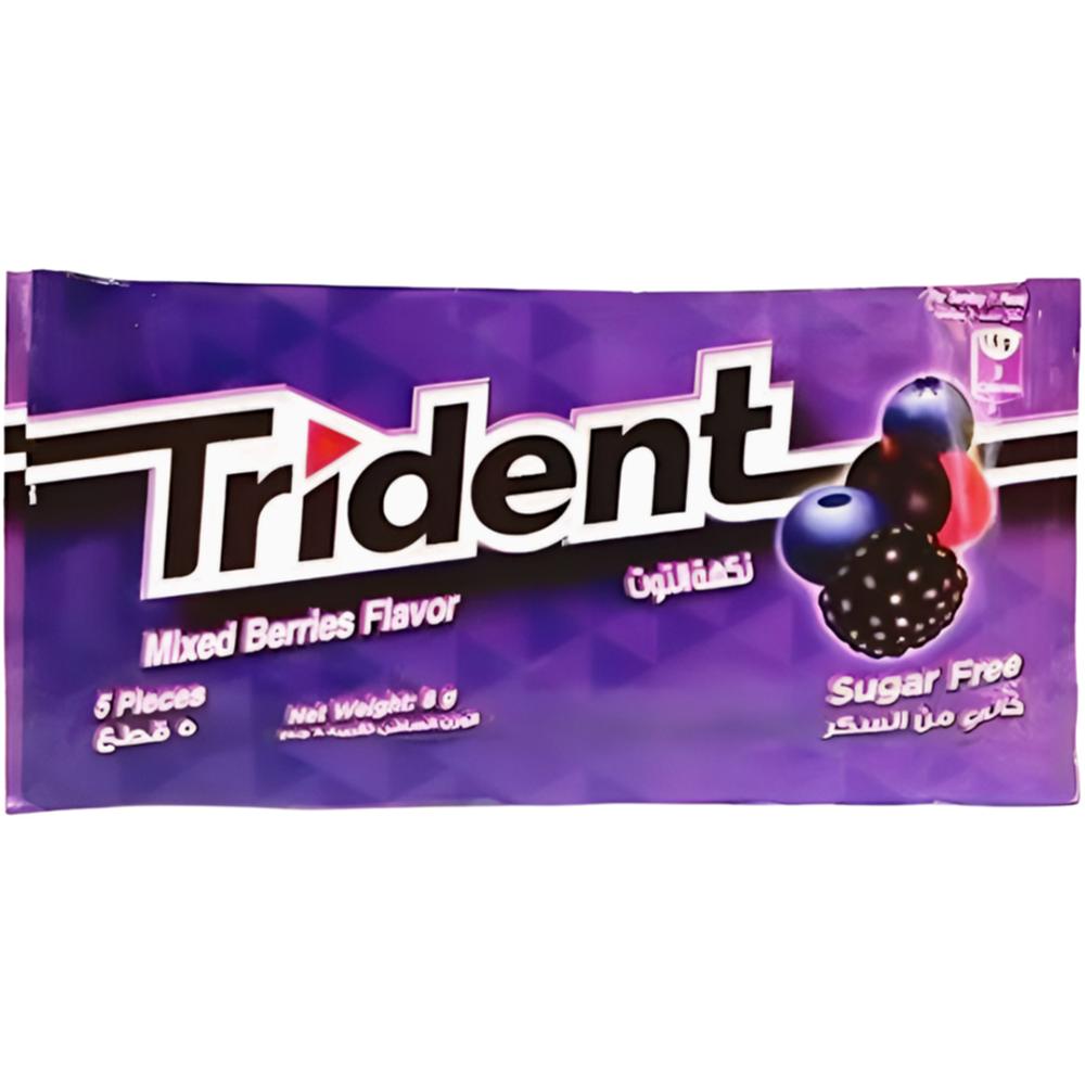 [699998] Chewing Gum Mixed Berries Trident 8g.
