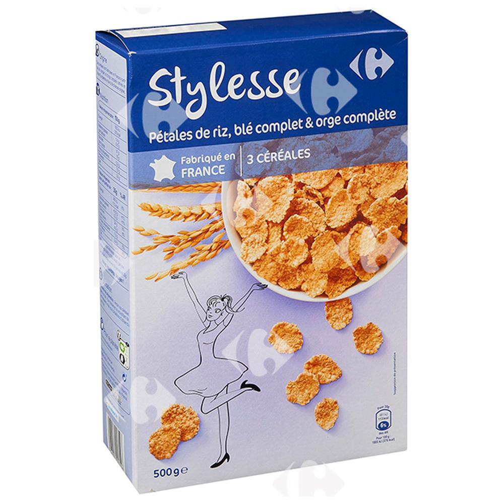 [458856] Céreales Riz Blé Nature Form Carrefour 500g