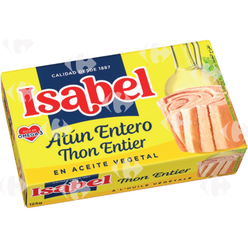 Conserve de Thon à l'Huile Vierge Isabel 125g.