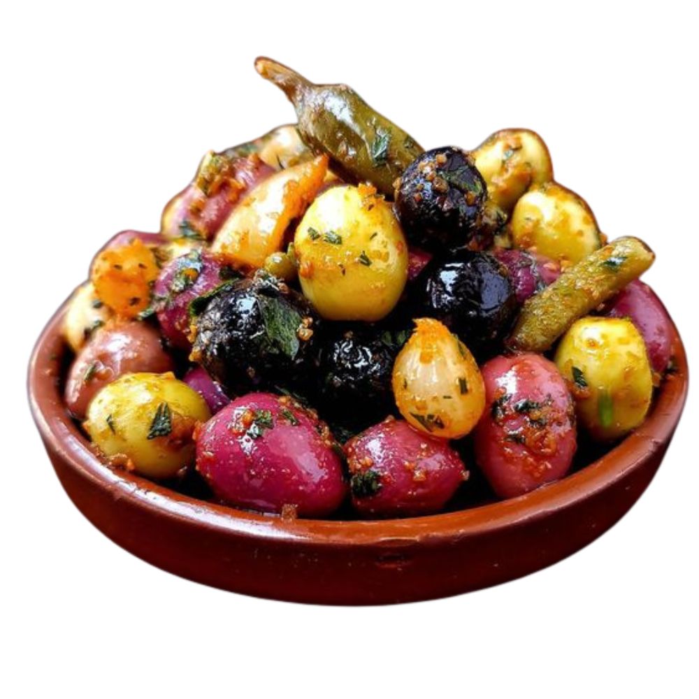 [71220] Olives Piquantes aux Épices 200g.
