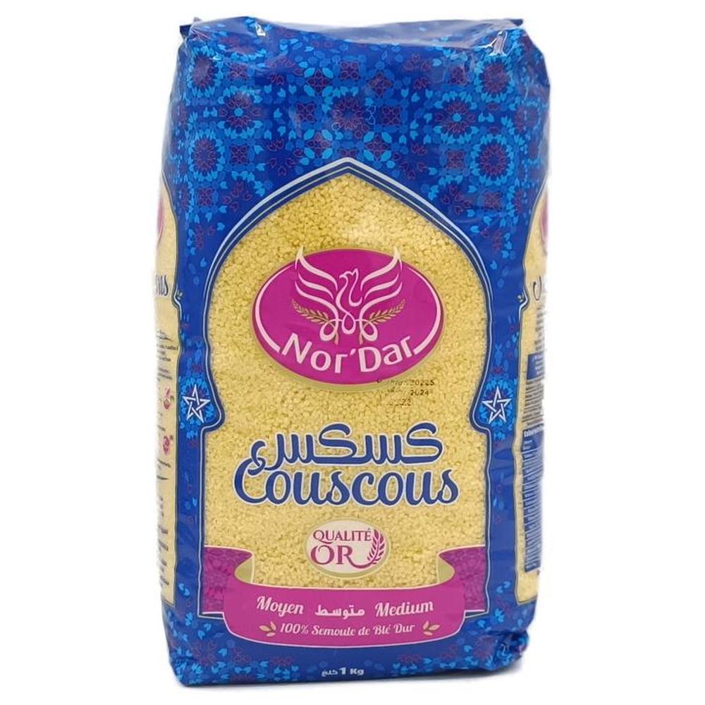 Couscous Moyen Nor Dar 1kg.