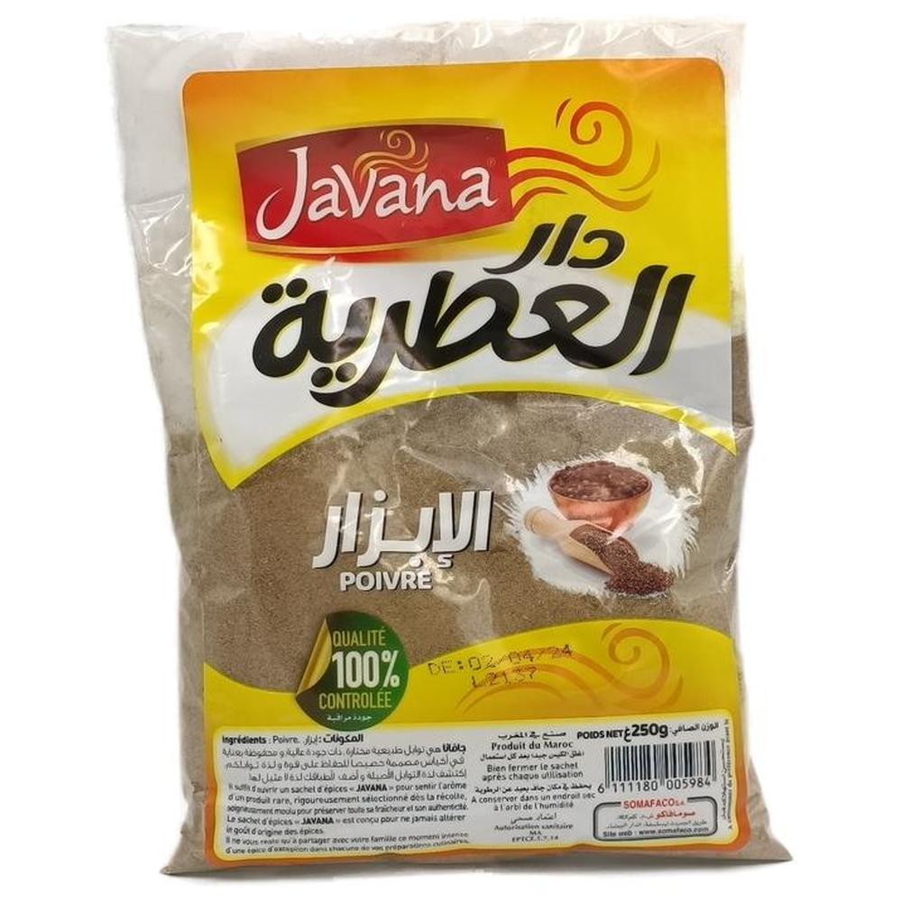 [385481] Poivre Noir Javana 250g.