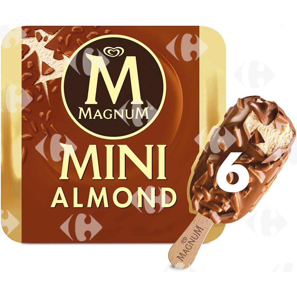 [614317] Bâtonnet Glace Amande Magnum 6x60ml.