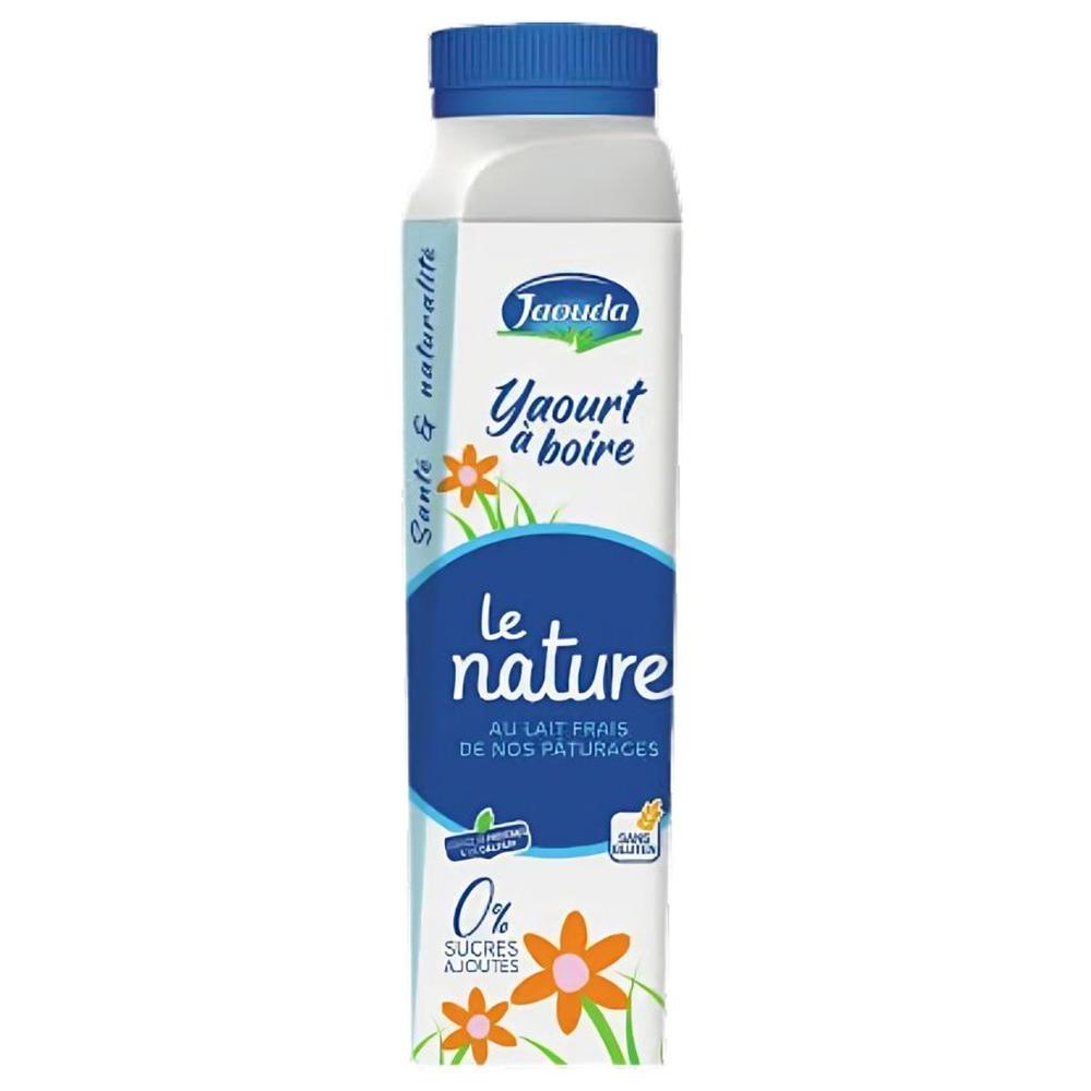 [691235] Yaourt à boire Nature P'tit Déj Jaouda 330g.