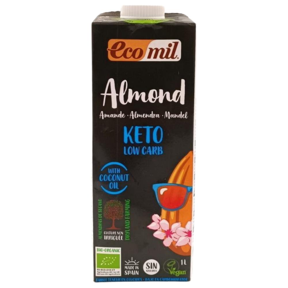 [704604] Boisson Végétale Amande Keto Ecomil 1L.