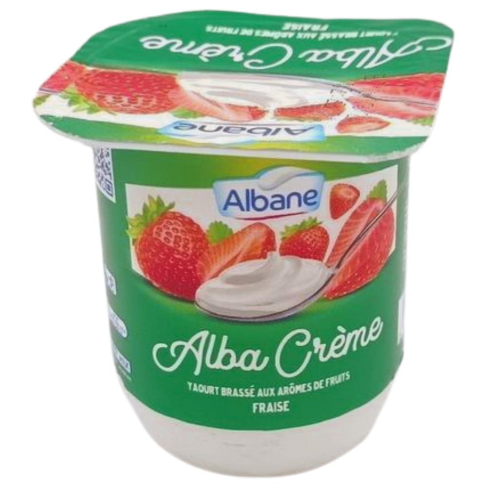 [688569] Yaourt à Cuillère Brassé Fraise Albane 110g.