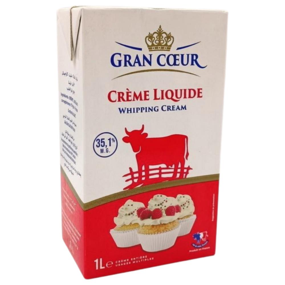 [703393] Crème UHT 35% Matière Grasse Grand Coeur 1L.