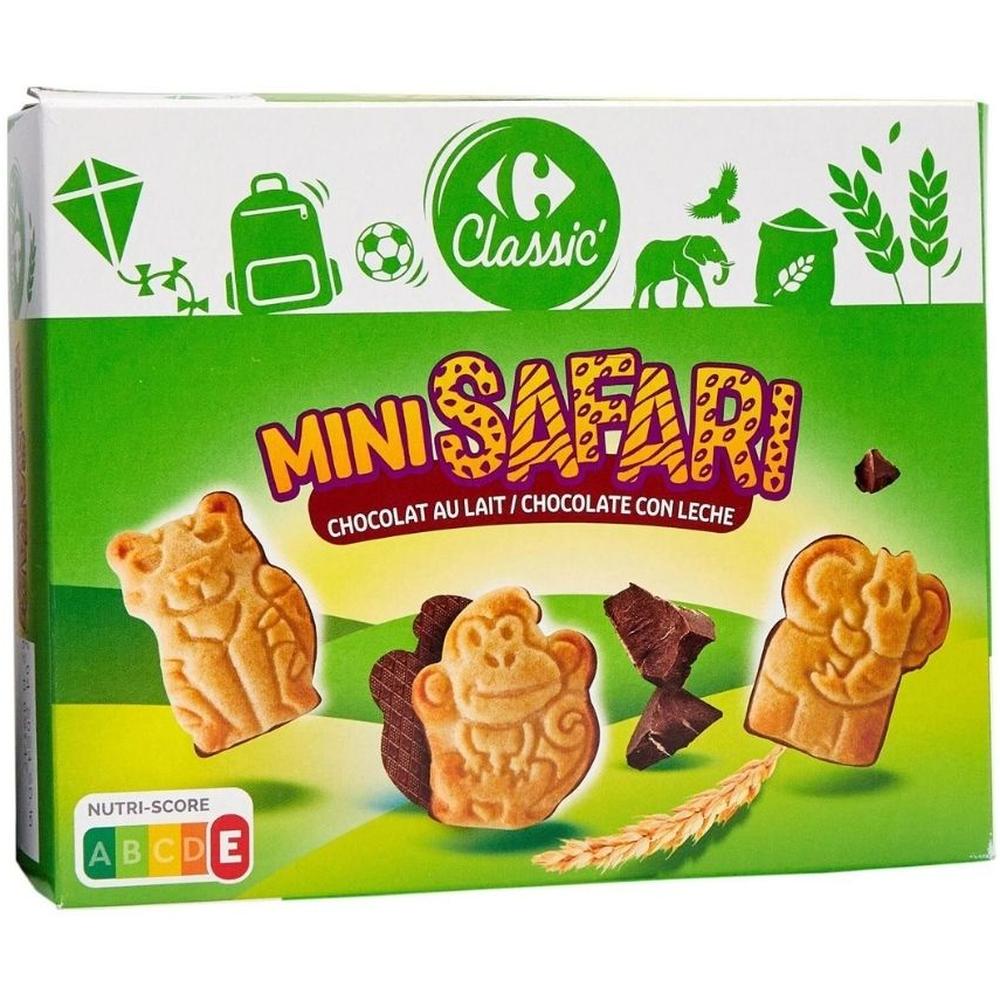 [410687] Mini Biscuits Zoo Carrefour Classic 160g