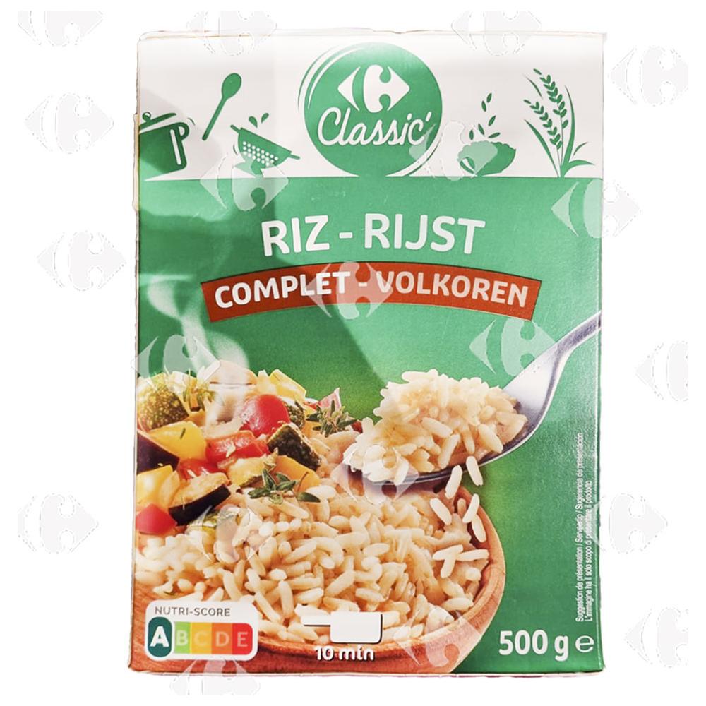Riz Long Complet 10kg Carrefour 500g