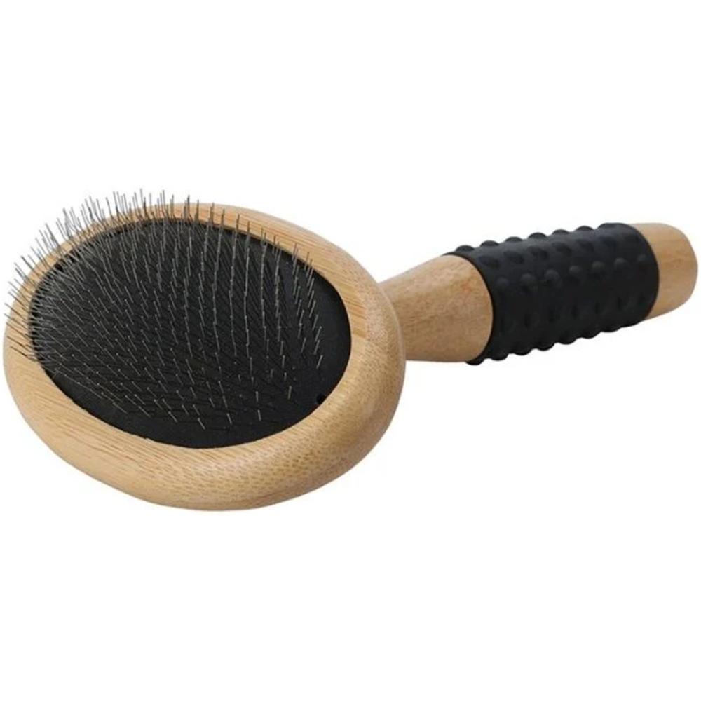 [695269] Brosse pour Animaux de Compagnie en Bambou 23,8x6cm