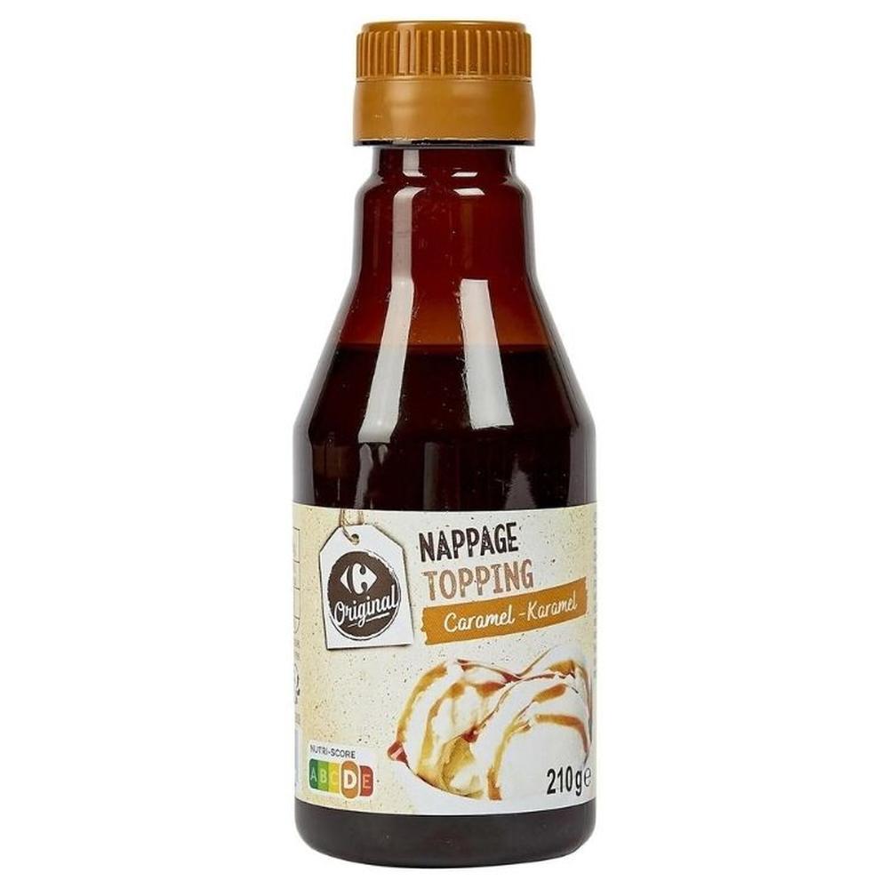 [704682] Nappage Topping Caramel Carrefour Original 210g