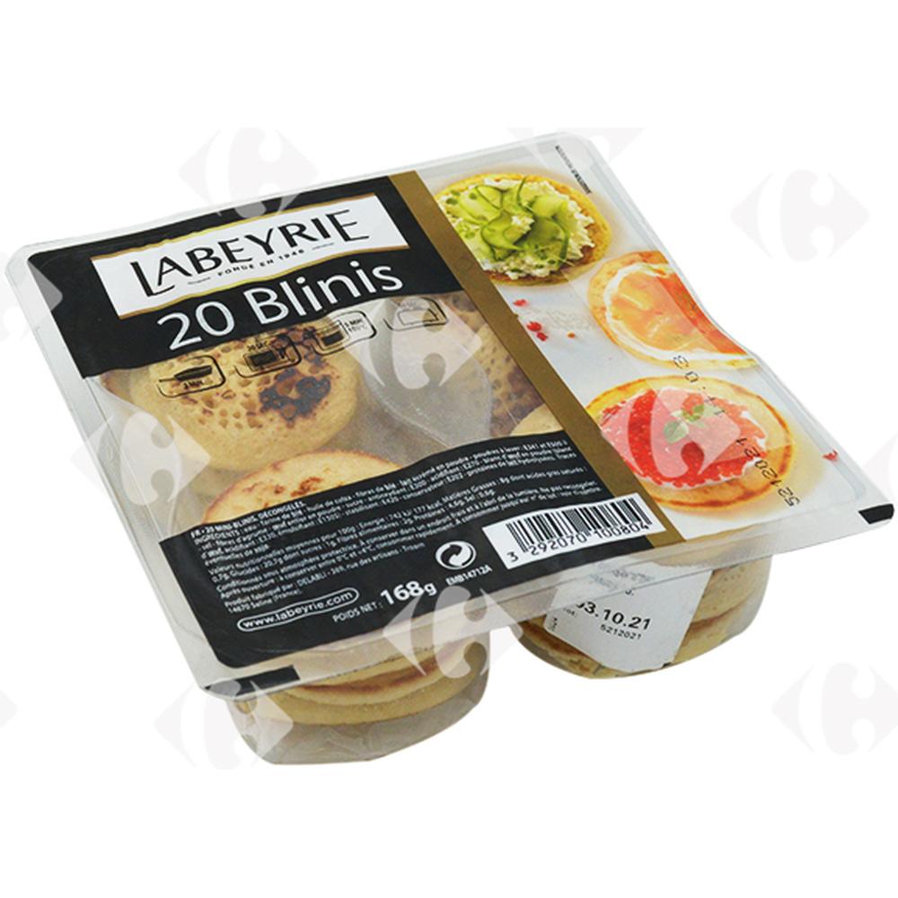 [543143] Mini Blinis Labeyrie 20x168g