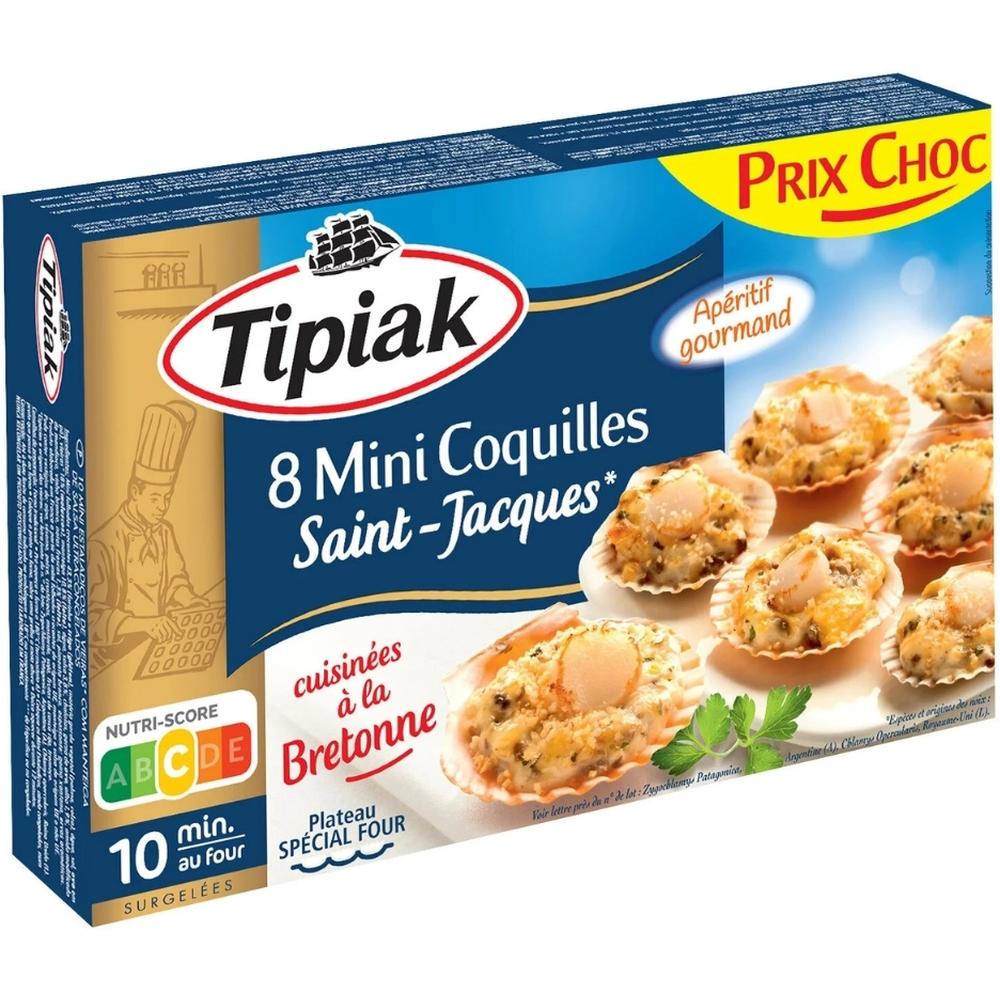 Mini Coquilles Saint-Jacques Tipiak 100g 2 unités