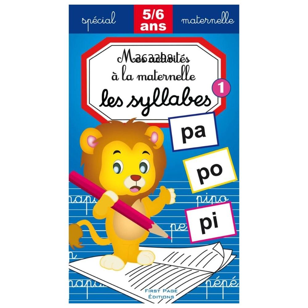 [363398] Mon Grand Cahier des Syllabes Tome 1  5/6 ans