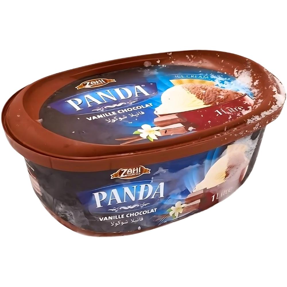 [404936] Crème Glacée Vanille Chocolat Panda 1L