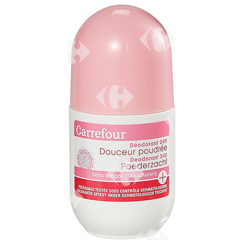 [565700] Roll-on Douceur Poudrée Carrefour 50ml