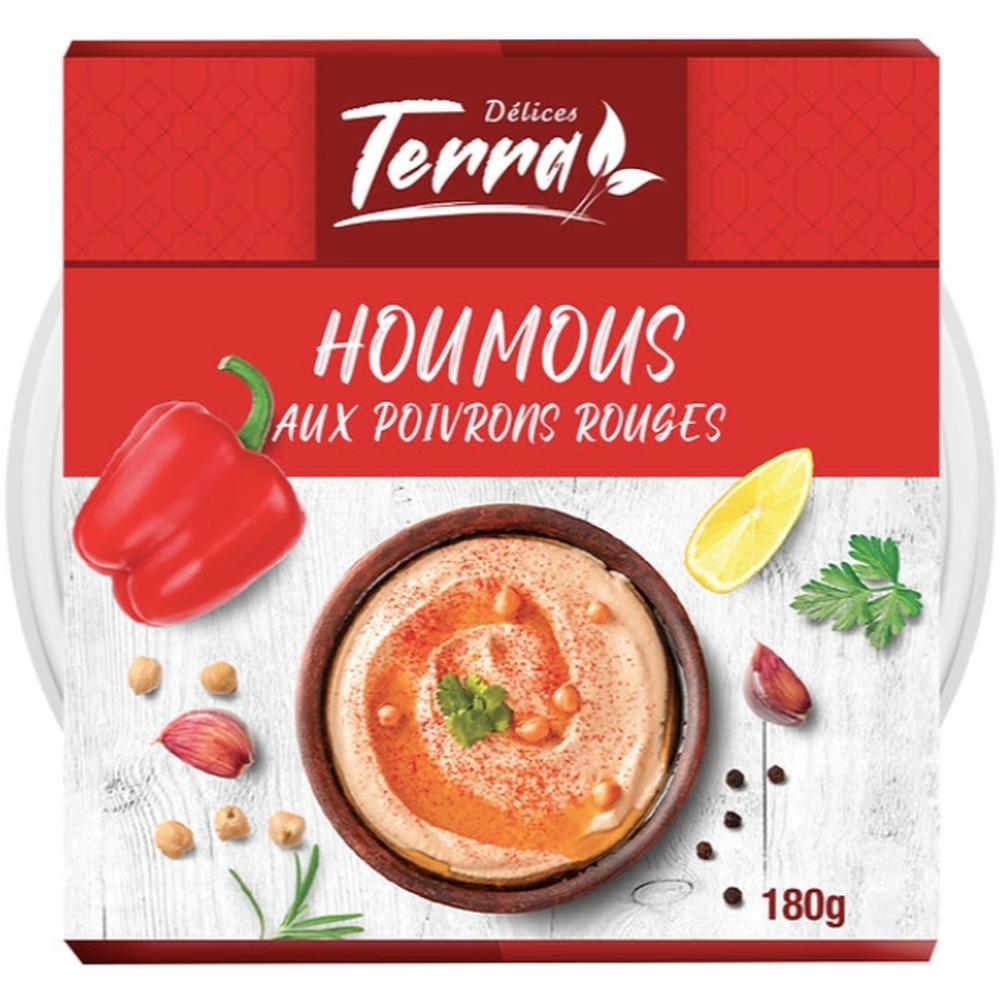 [712723] Houmous Poivrons Rouges Terra Delice 180g.