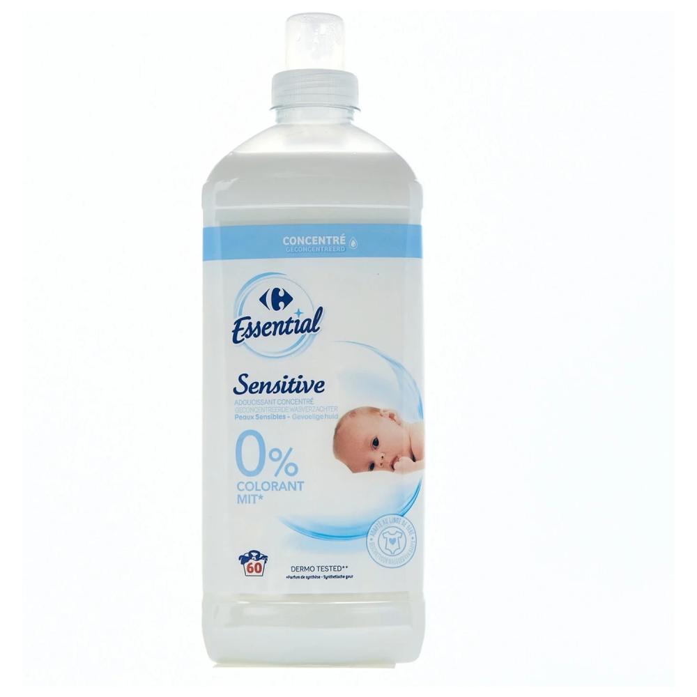 [705637] Adoucissant Sensitive Carrefour Essential 1,5L