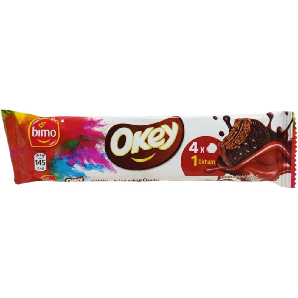 [628711] Biscuits Enrobés Okey Bimo 28,5g.