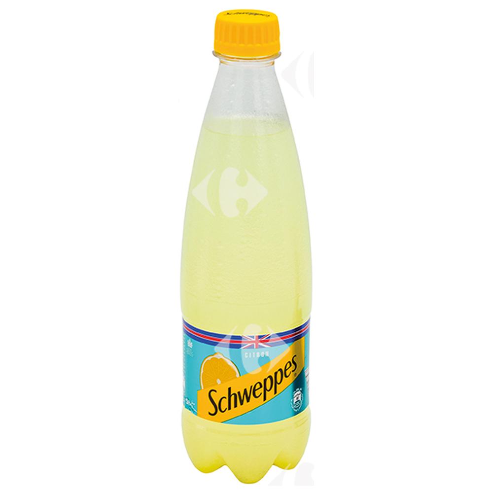 [380] Boisson gazeuse Schweppes citron bouteille 45cl