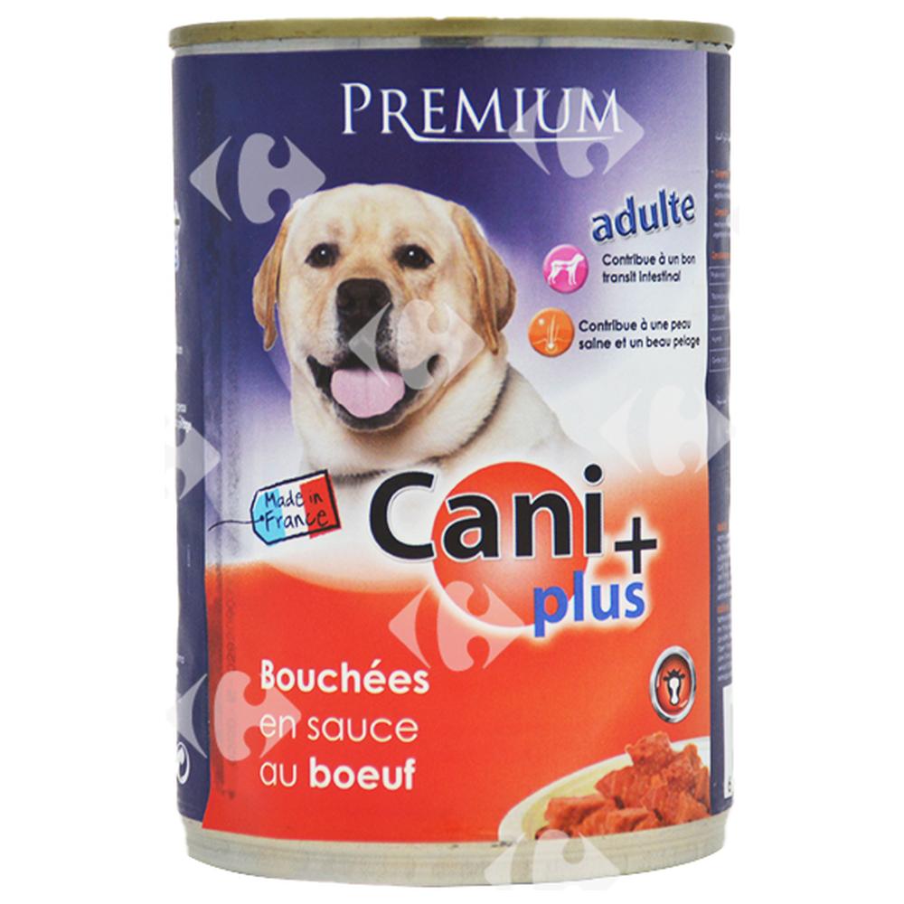[519226] Bouchées pour Chien en Sauce au Bœuf Cani+ 410g