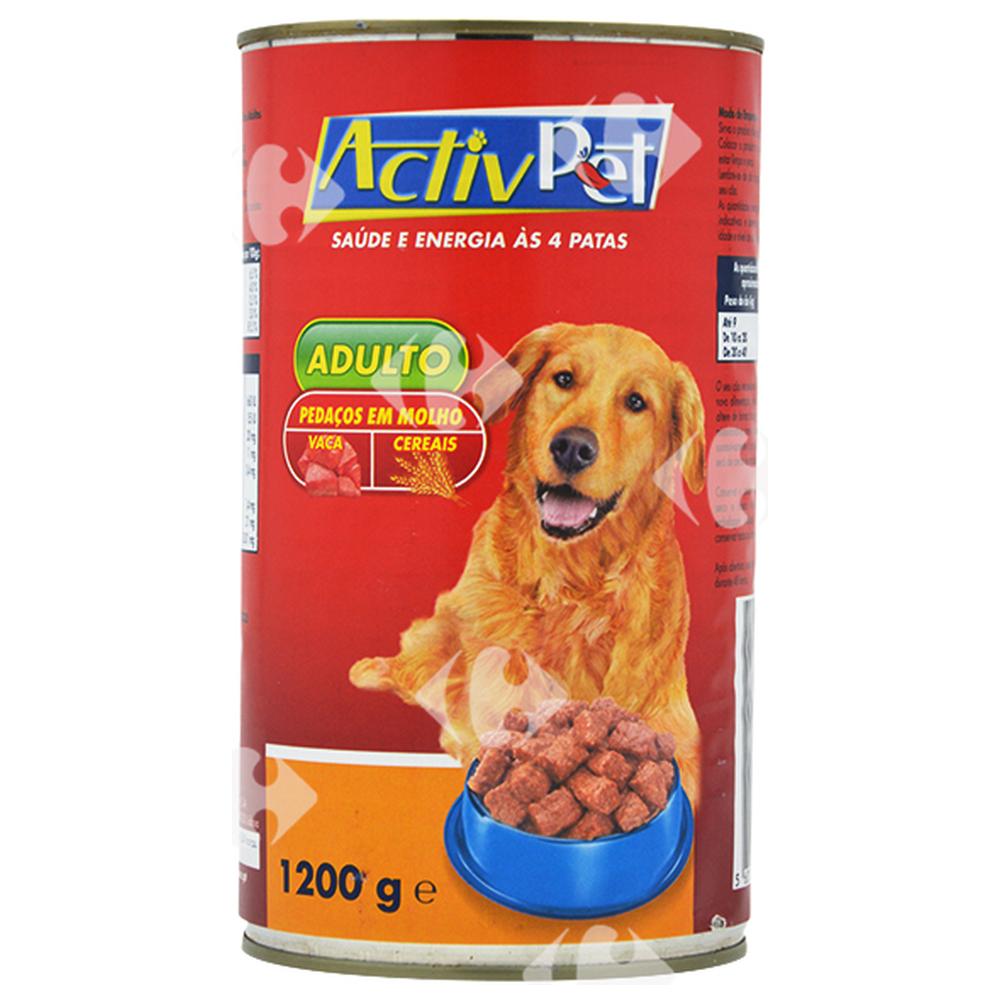 [643924] Boulettes pour Chien Bœuf Céréales Activpet 1,2kg