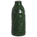 Vase en Porcelaine Feuilles Vertes Kasa 28 cm