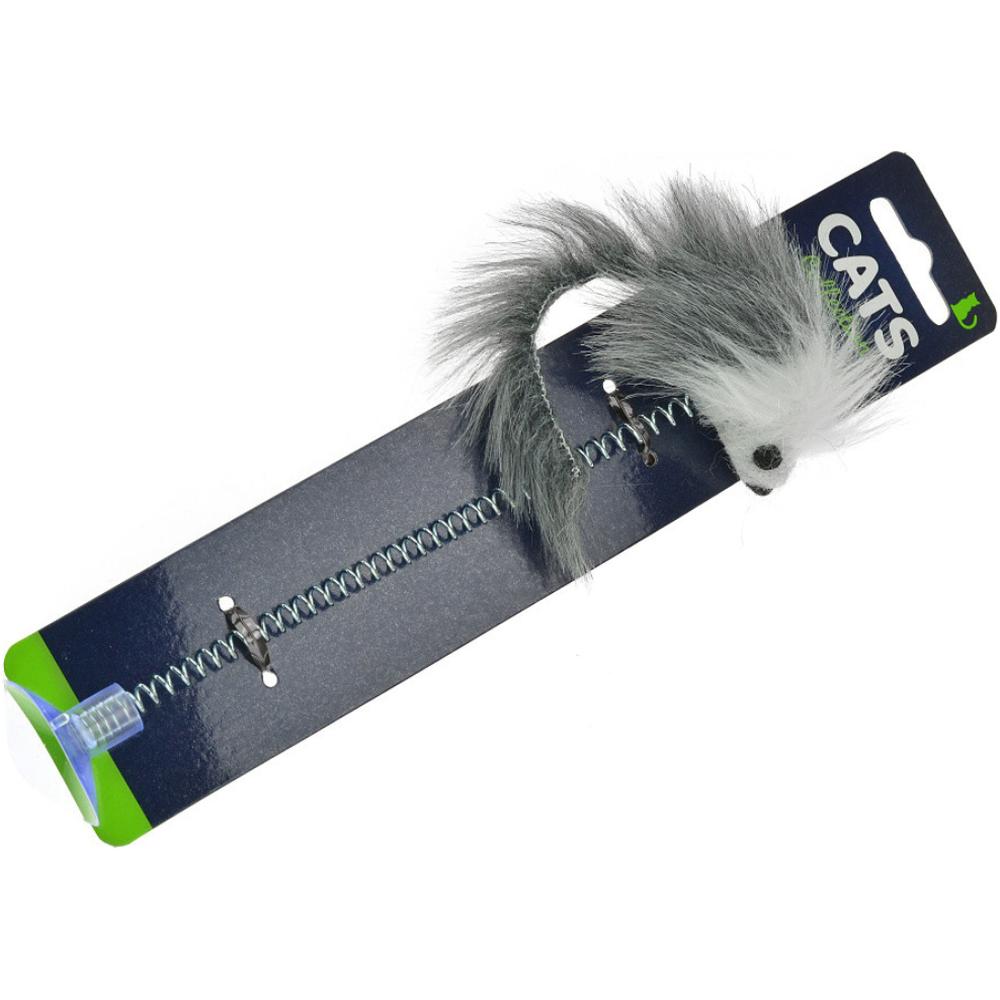 [660745] Jouet pour Chats Souris sur Ressort Cats 19cm