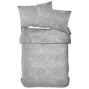 Housse Couette Grise Sherpa Kasa 240x220 cm