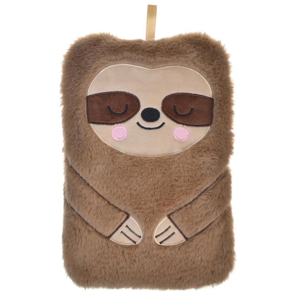 Bouillotte Beige avec Housse Paresseux Kasa 0,75L