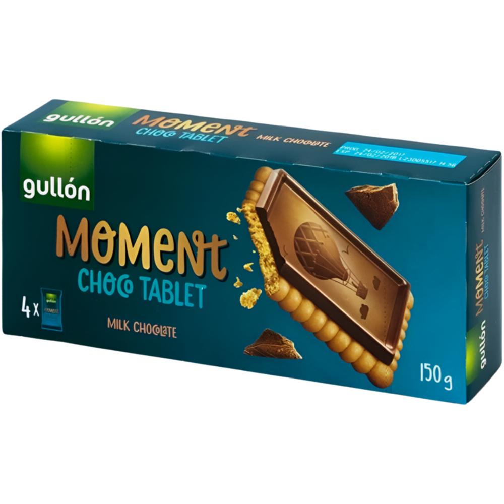 [709032] Biscuit Tablette Chocolat Lait Gullón 150g