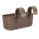 Pot pour Balcon Noor Plastique 3,2x21x29x19 cm