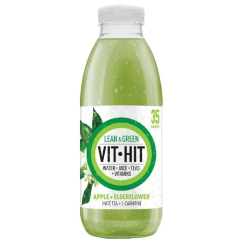 [721423] Boisson Lean Pomme Verte & Fleur de Sureau VIT-HIT 500ml