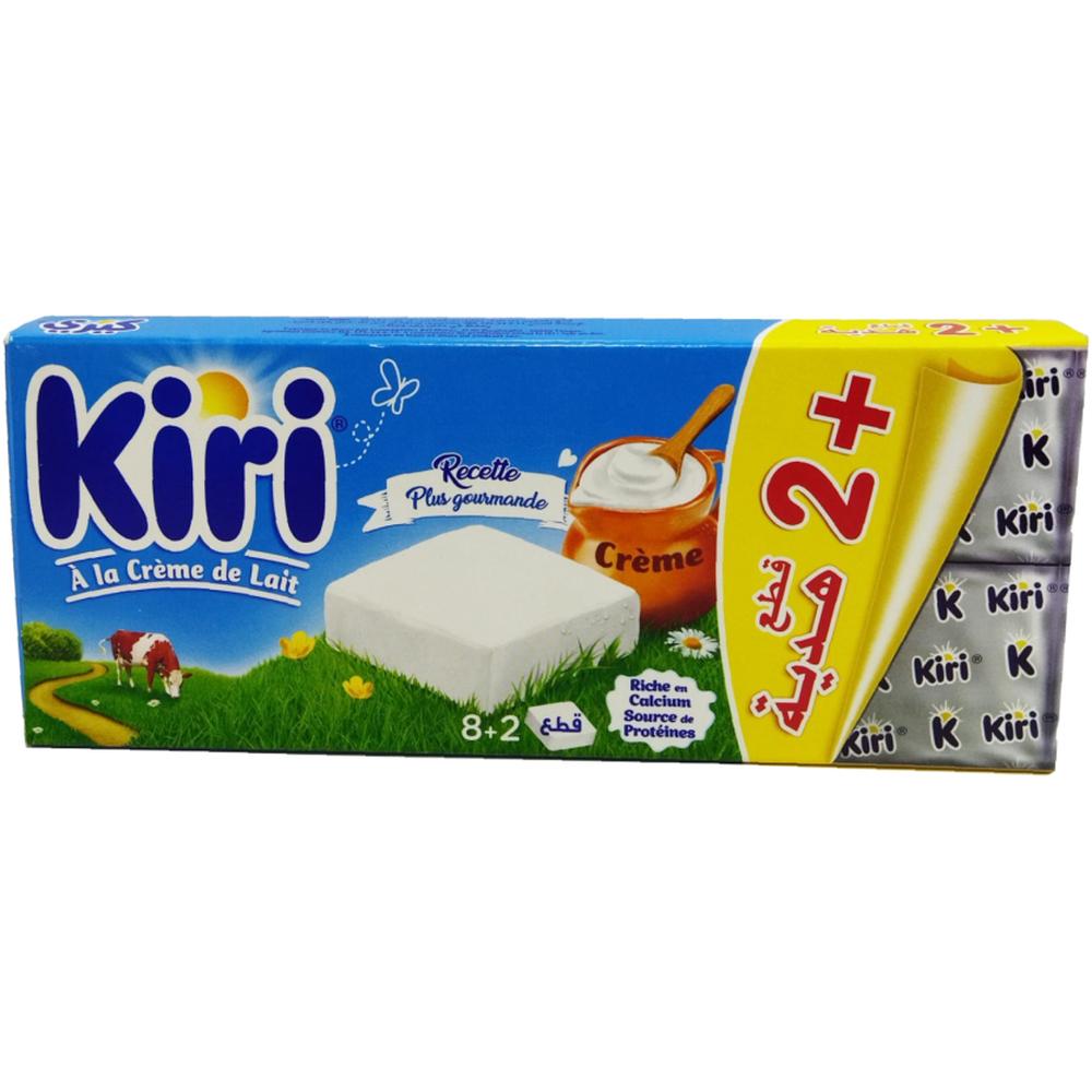 [69584] Fromage à la Crème de Lait Kiri 8 unités + 2 Gratuites