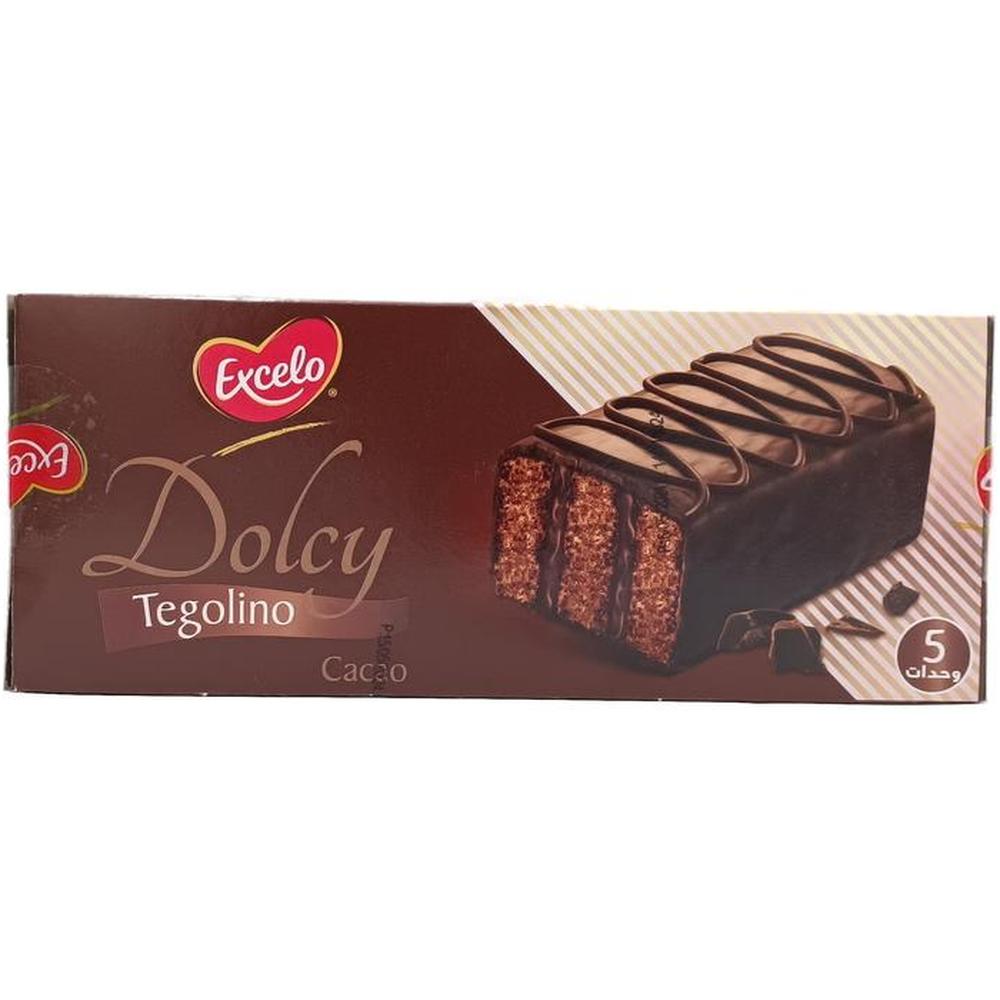 [716077] Pack Genoise Dolcy Tegolino Chocolat Excelo 5x52g