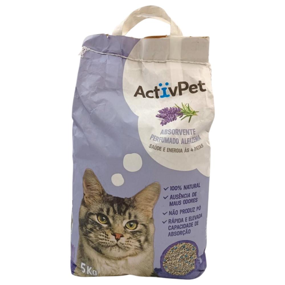[647342] Litière pour Chats Parfum Lavande Activpet 5kg