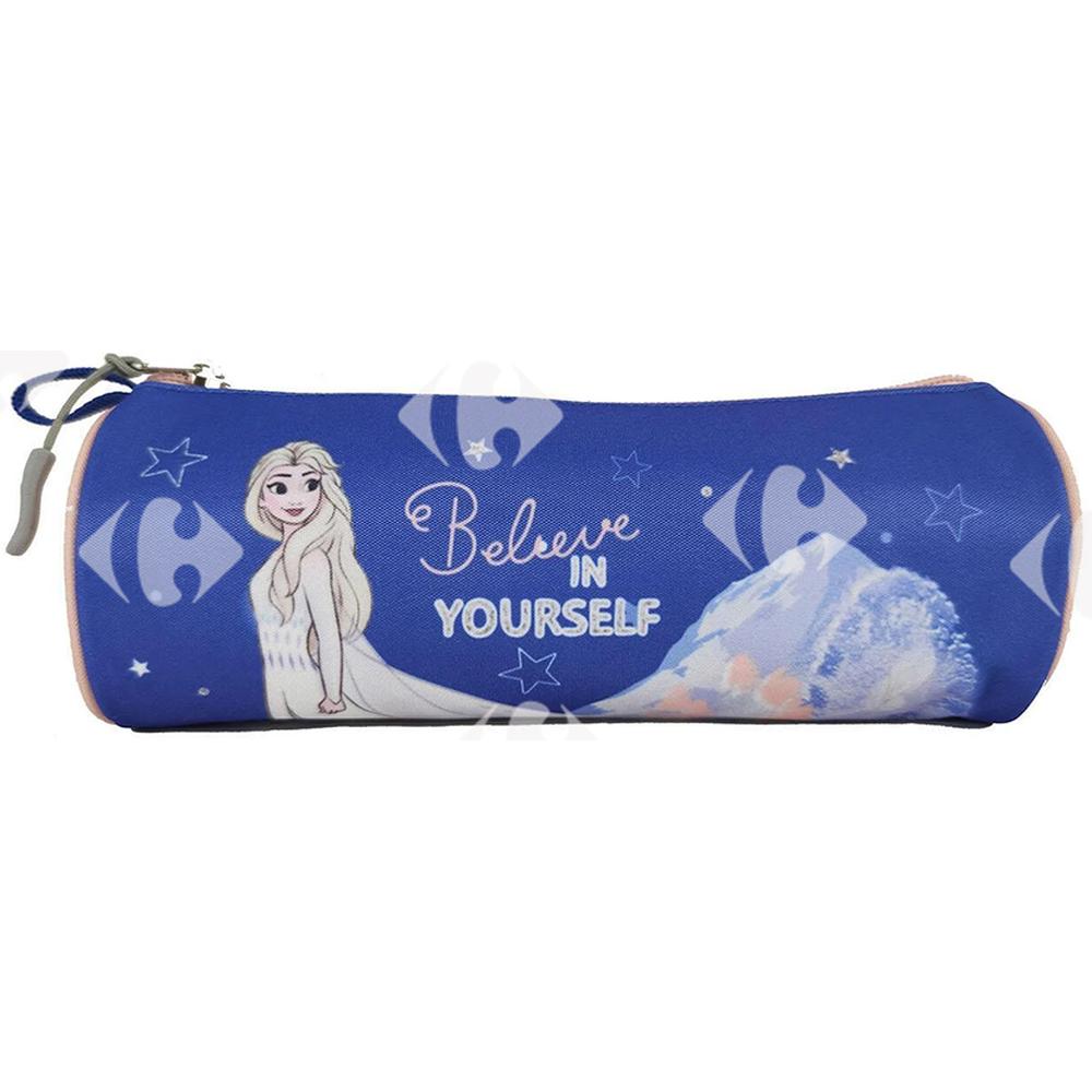 [685838] Trousse Ronde Bleue Disney Reine des Neiges 50g