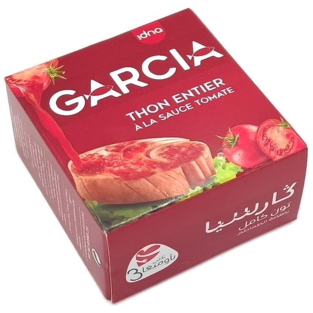 [714418] Thon Entier à la Sauce Tomate Garcia 80g