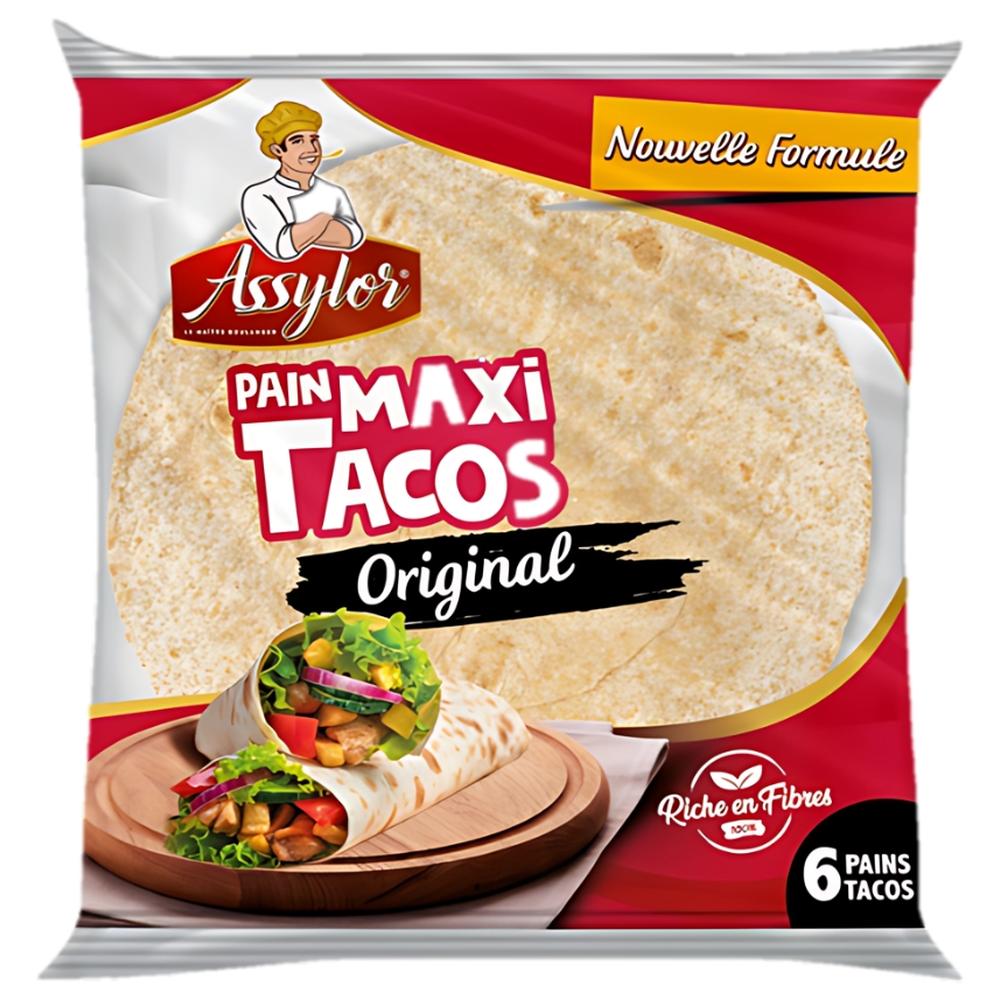 [645802] Pain Tacos Maxi Assylor 6 pièces 510g