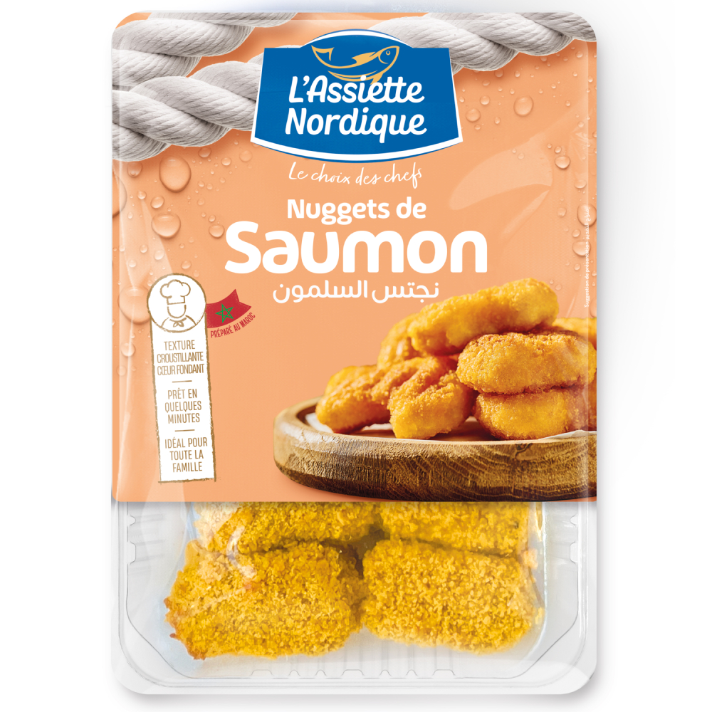[727312] Nuggets de Saumon L'Assiette Nordique 500g