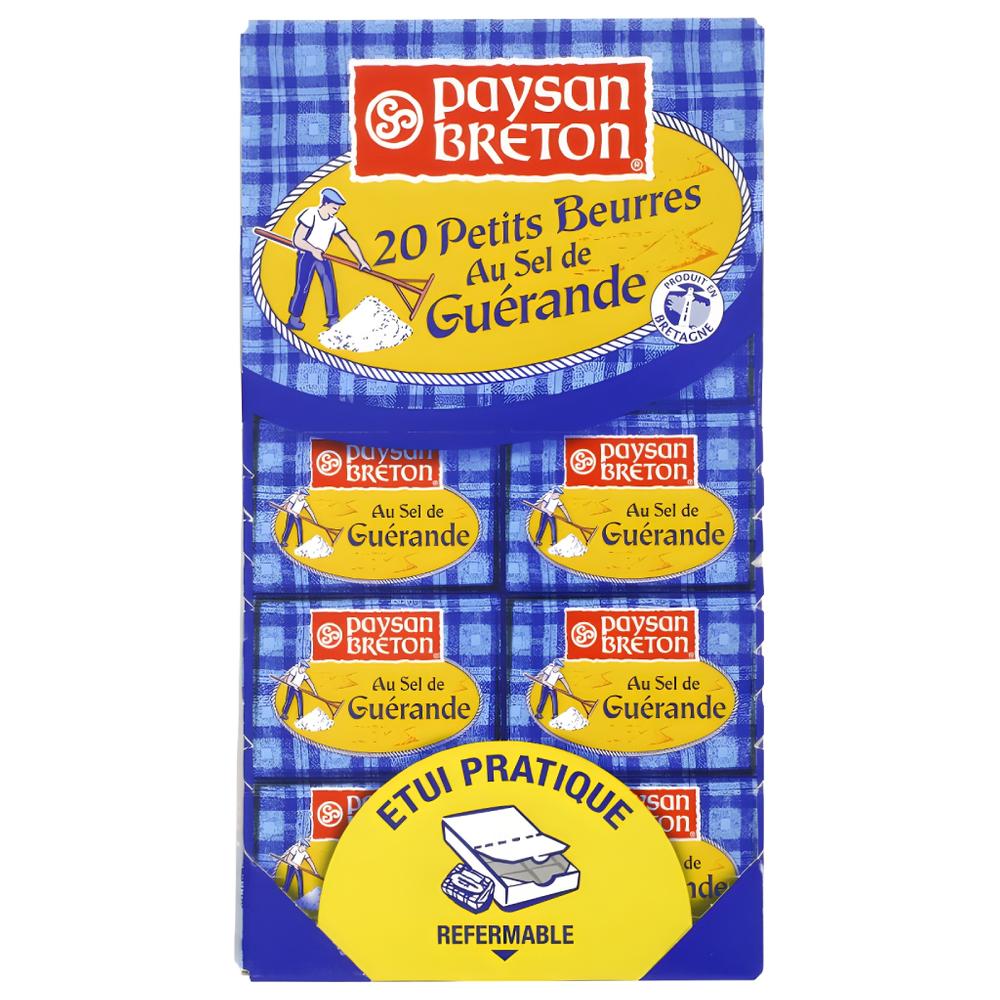 Mini Beurres Demi-Sel au Sel de Guérande Paysan Breton 20 pièces 10g