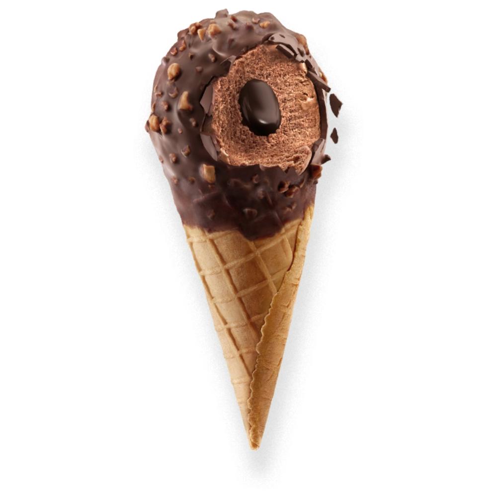 [714626] Cornet Garni Glace Chocolat Élaboré La Menorquina 100g