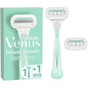 Rasoir Système Deluxe Smooth Sensitive Venus 5 lames + 1 Rasoir + 1 Recharge