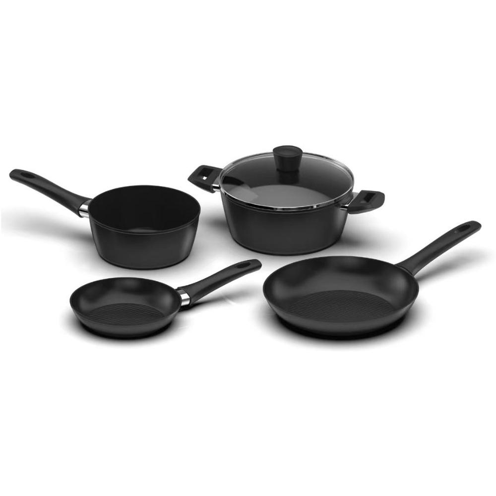 [722068] Batterie de Cuisine Effet Teflon 5 pièces
