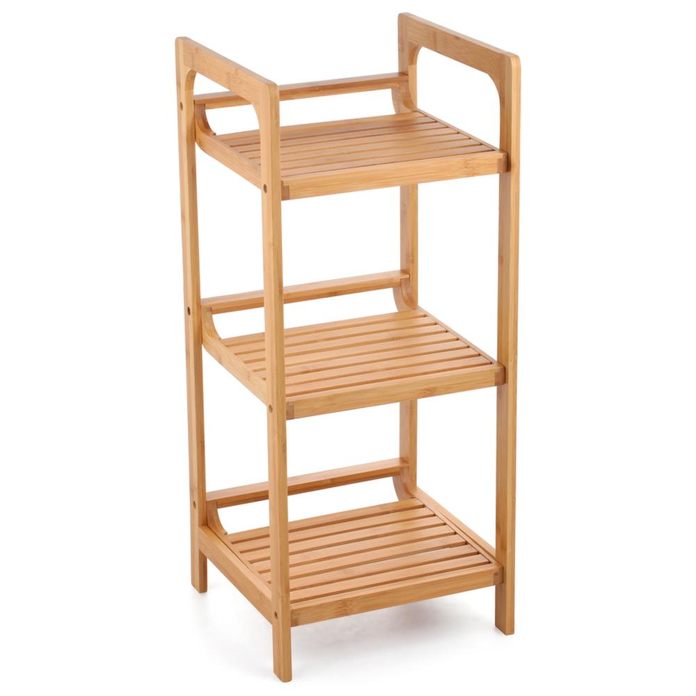 [711324] Étagère Bambou 3 Niveaux Kasa