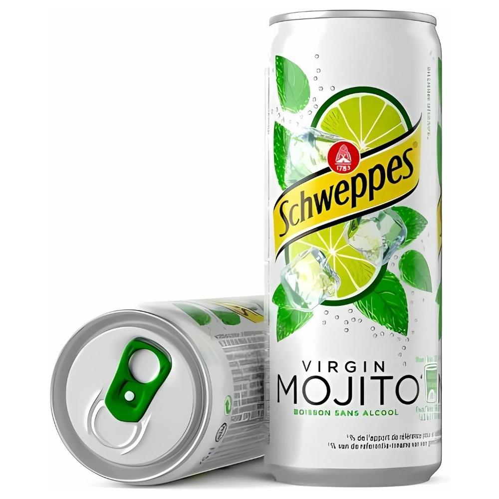 [731526] Schweppes Virgin Mojito Can 25 cl
