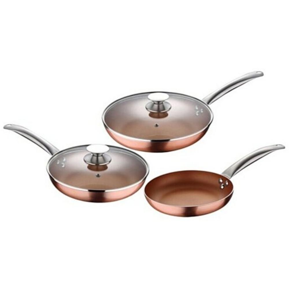 [635062] Ensemble de Poêle San Ignacio en Aluminium 20/24/28cm