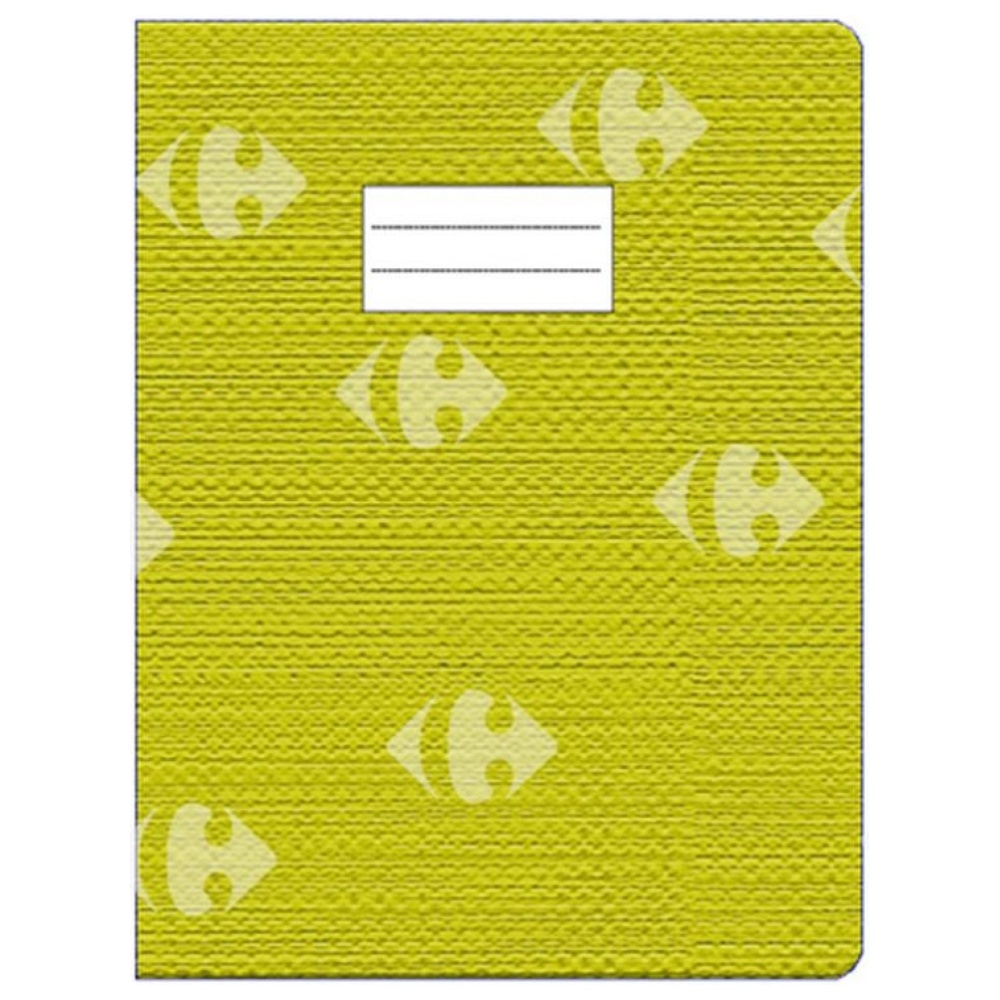 [556642] Protège Cahier Lino Graine A5 Jaune
