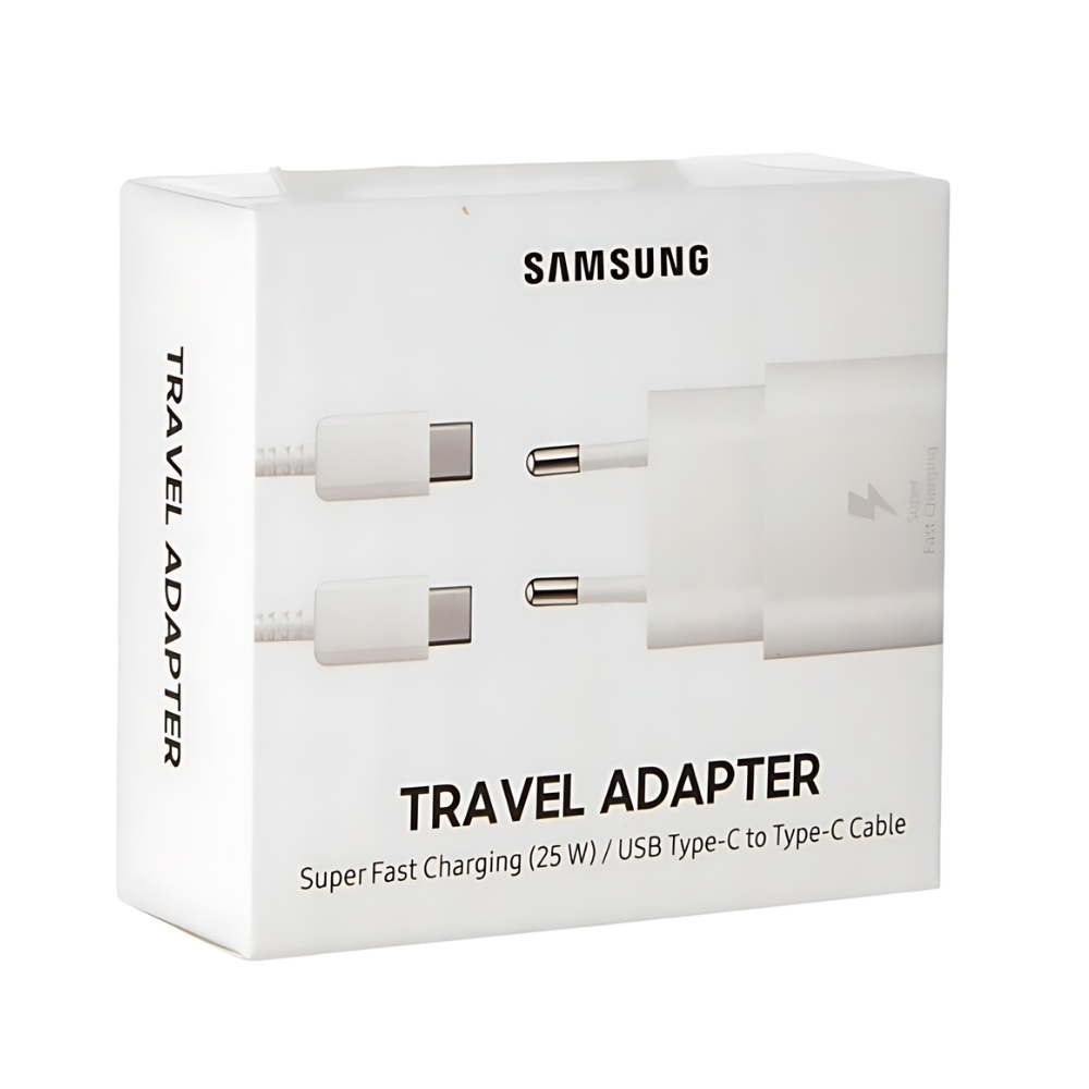 [674593] Chargeur Usb-C Ultra Rapide Blanc Samsung 25W